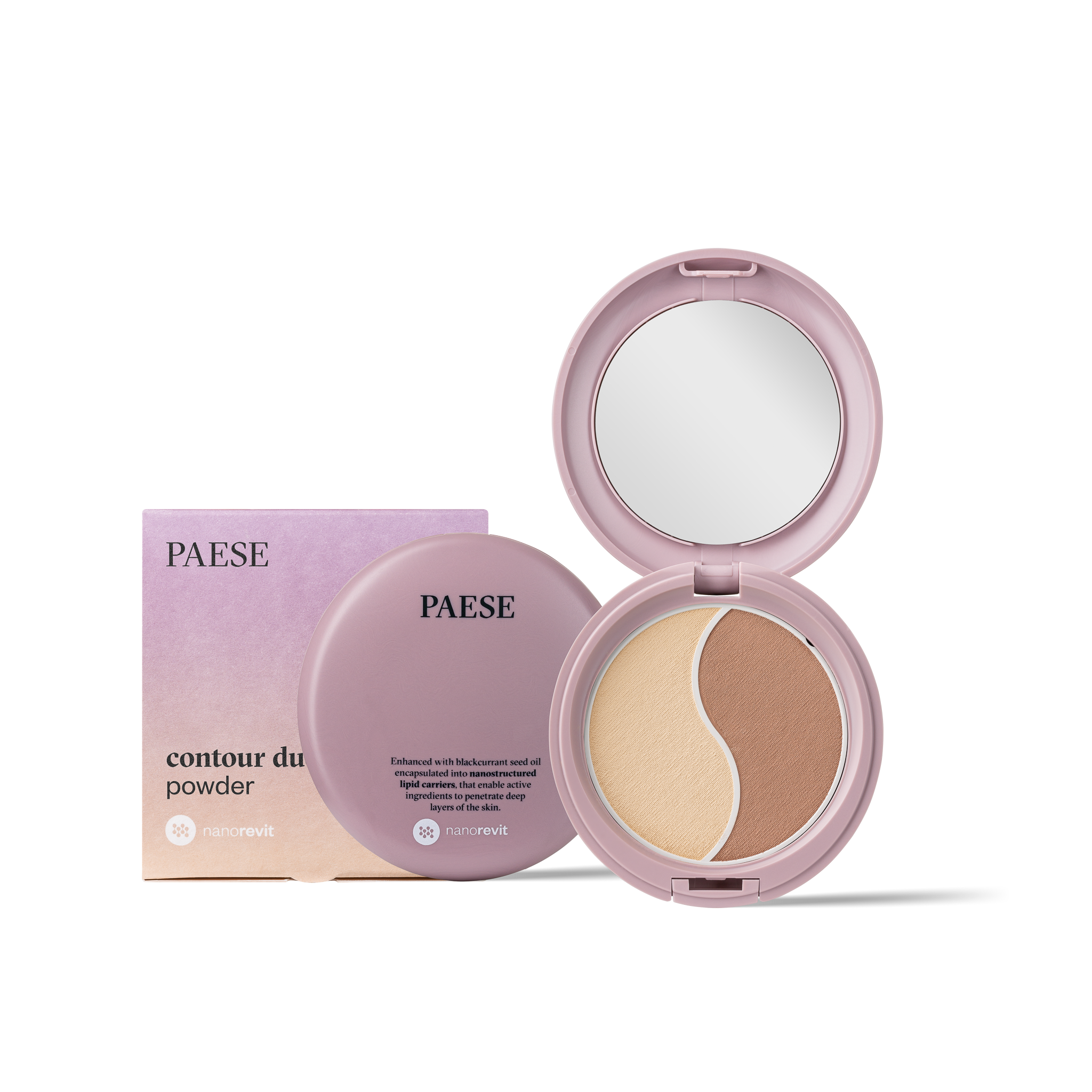 <span>Nanorevit Contour Duo</span> puder do konturowania twarzy