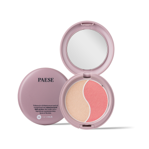 <span>Nanorevit Glow Duo</span> puder rozświetlający i róż do policzków