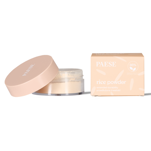 <span>PUDER RYŻOWY</span> sypki puder utrwalający light beige